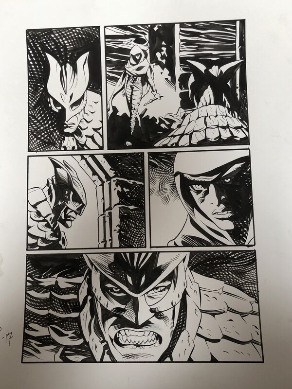 Ted Naifeh, Night's Dominion. Issue #1 Page 20 - Planche originale