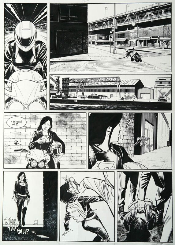 Frédéric Peynet, Jean-Charles Gaudin, Phoenix - Tome 2 - Planche 12 - Planche originale