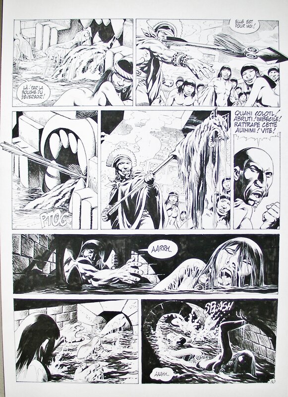 Jean-Yves Mitton, Quetzalcoatl page 30 T2 - Comic Strip