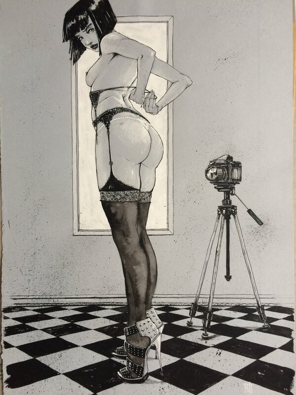 Photographe par Bräo - Illustration originale