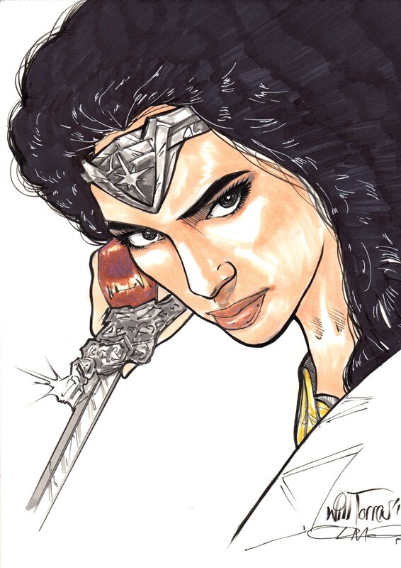 Wonder Woman - Will Torres - Illustration originale
