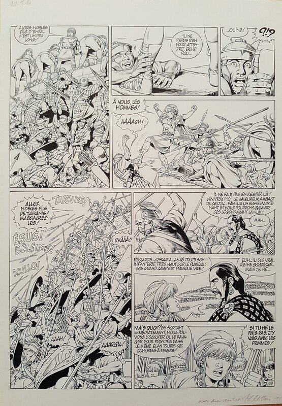 Jean-Yves Mitton, Vae Victis Tome 14 Planche 27 - Comic Strip