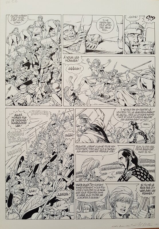 Jean-Yves Mitton, Vae Victis Tome 14 Planche 27 - Planche originale