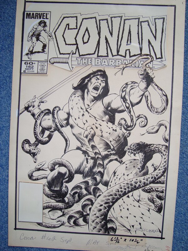 Conan par John Buscema - Planche originale