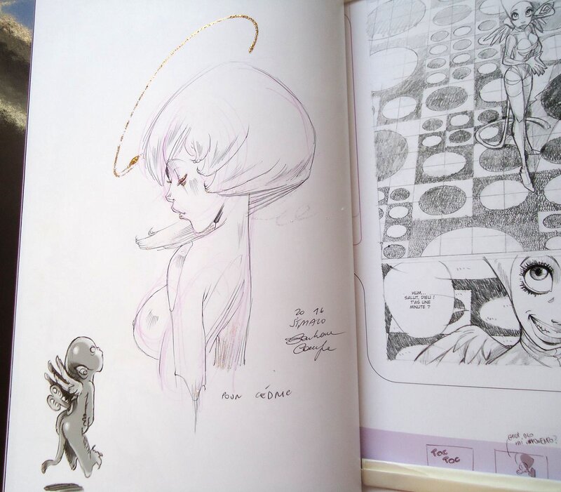 Barbara Canepa, Dédicace (Noa, Sky.Doll) - Sketch