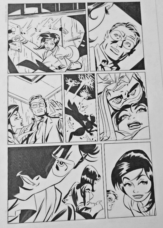 Darwyn Cooke, Jason Bone, The Spirit 1 Ice Ginger Coffee page 12 - Planche originale