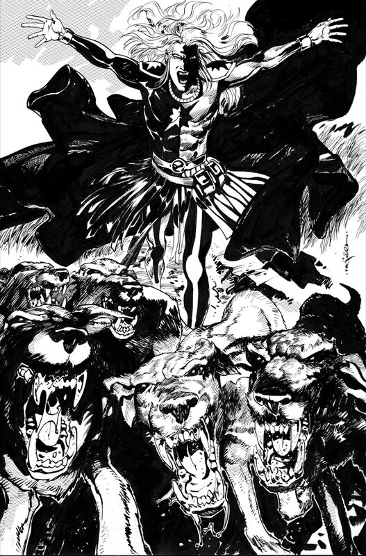 R.M. Guéra, Thor , God of Thunder - Comic Strip