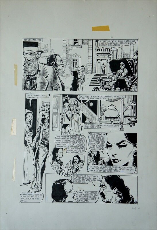 'l'ultimo colpo' by Franco Saudelli, Massimo Rotundo - Comic Strip
