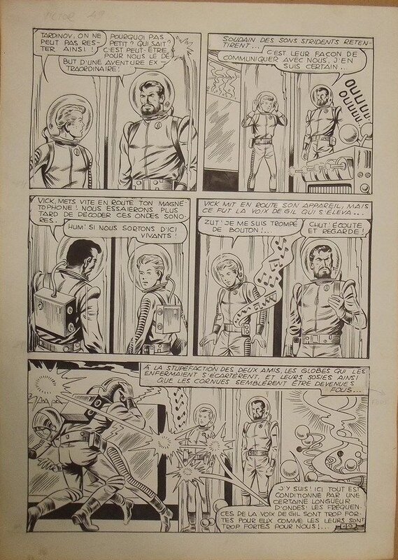 Vick n°20 par Juan Martínez Osete - Planche originale