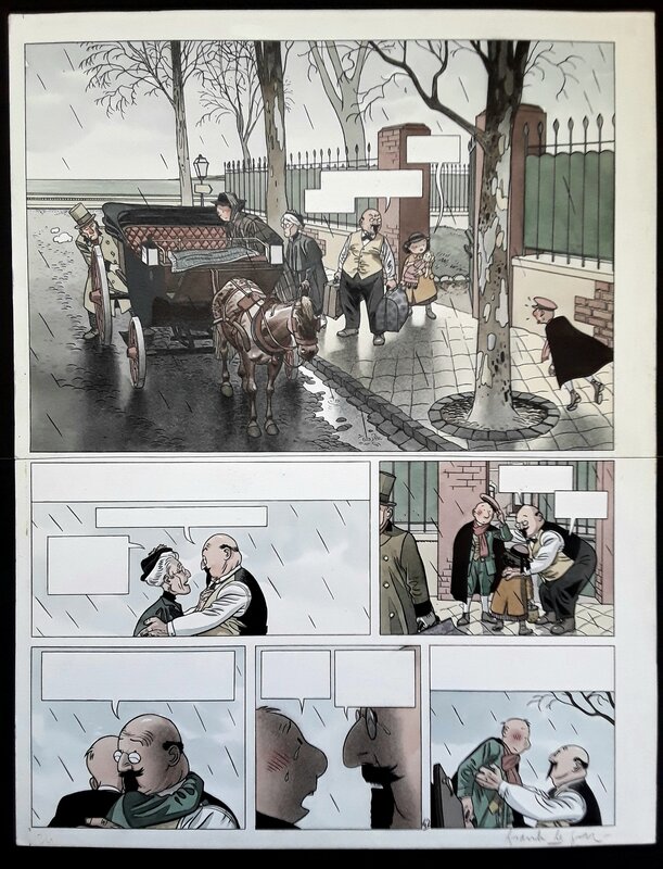 La vallee des roses by Frank Le Gall - Comic Strip