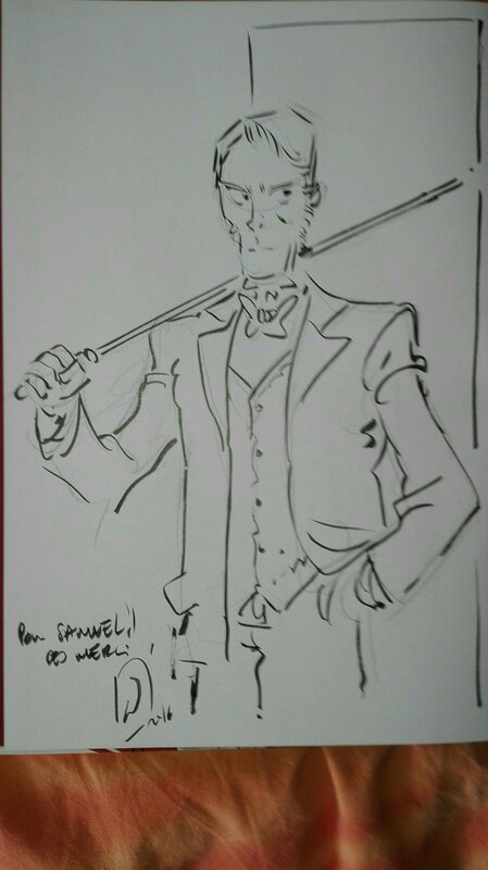 Silas COREY by Pierre Alary - Sketch