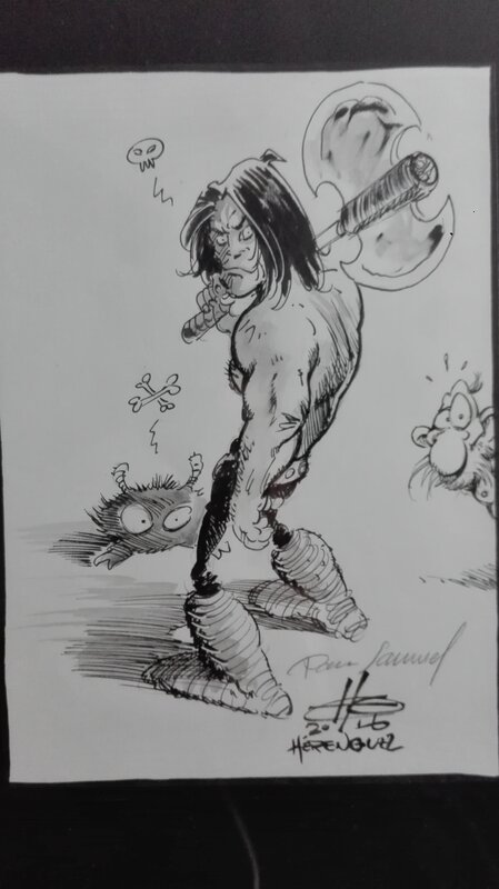 Kran by Eric Hérenguel - Original Illustration