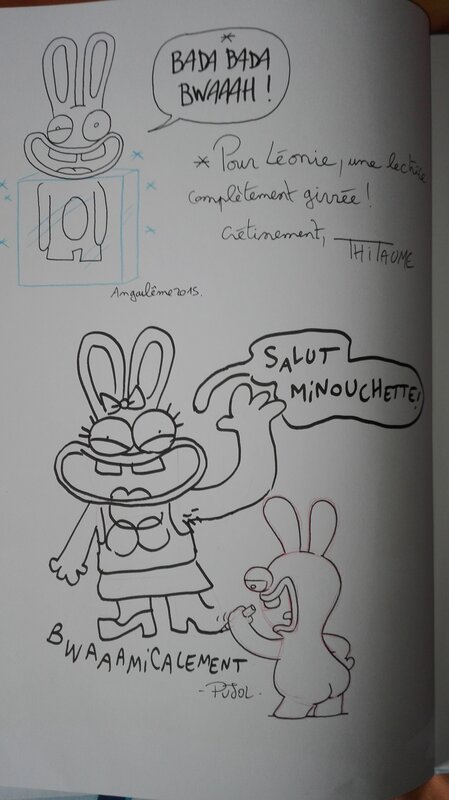 Les lapins crétins by Miquel Pujol - Sketch