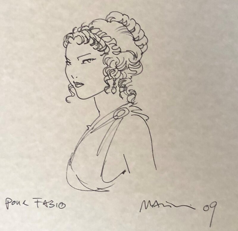 Enrico Marini - Dédicace - Sketch