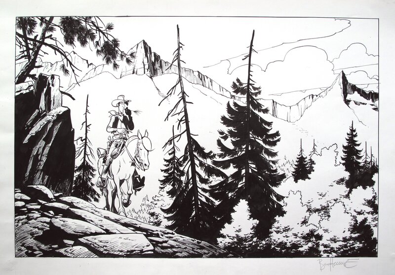 Lucky Luke by Matthieu Bonhomme - Comic Strip