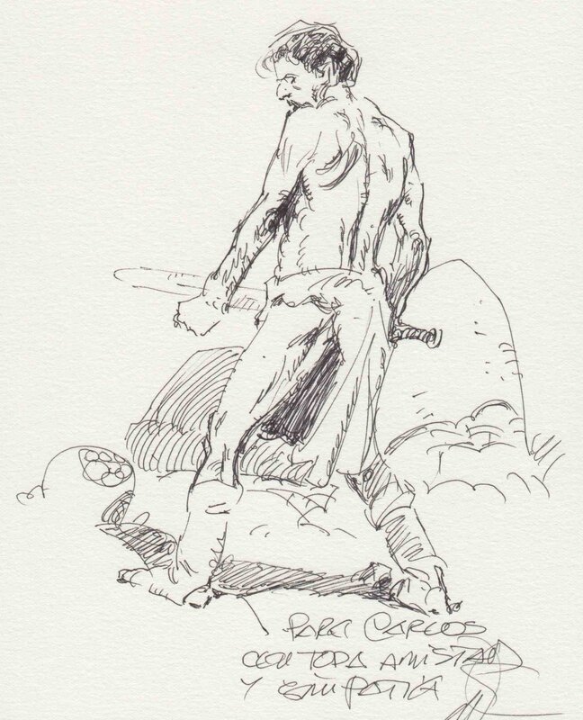 Warrior by Victor De La Fuente - Sketch