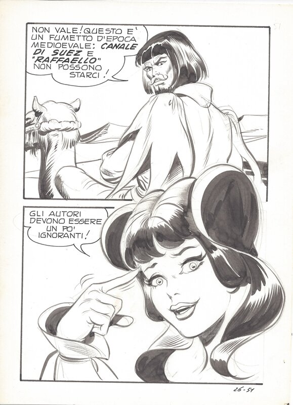 Biancaneve #26 p51 par Leone Frollo - Planche originale