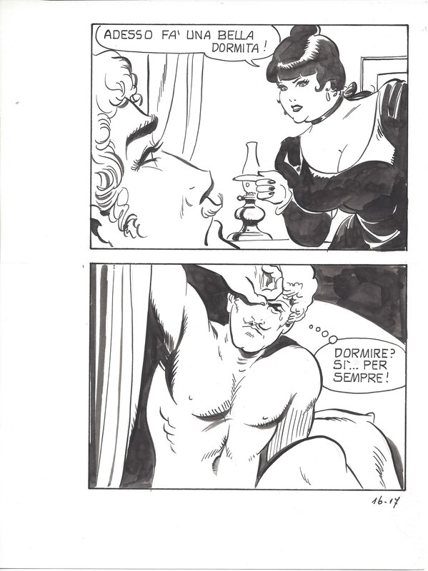 Casino #16 p17 par Leone Frollo - Planche originale