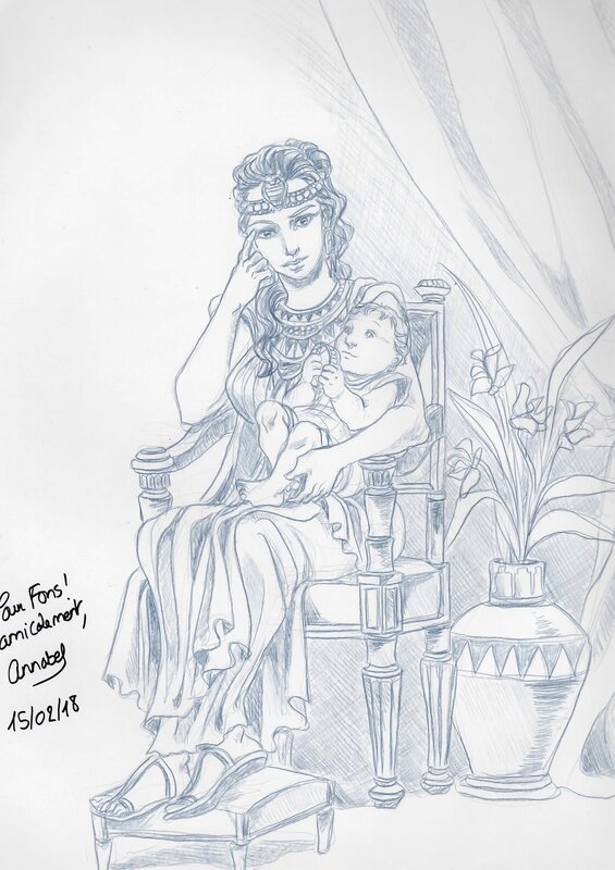 Annabel Cleopatra - Sketch