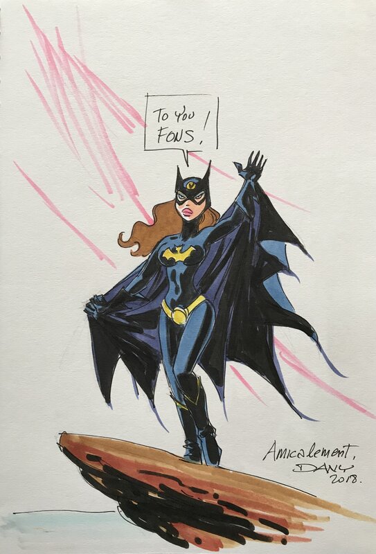 Dany Batgirl - Sketch