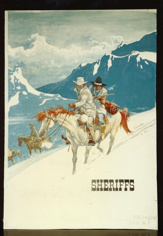 Hermann, Comanche : Les sheriffs. - Couverture originale