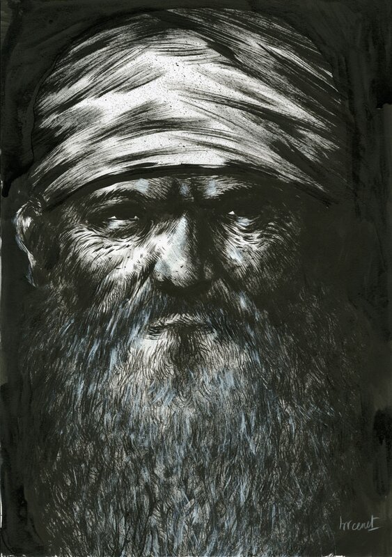 Manu Larcenet, Rapport de Brodeck - Tirage de luxe - Original Illustration