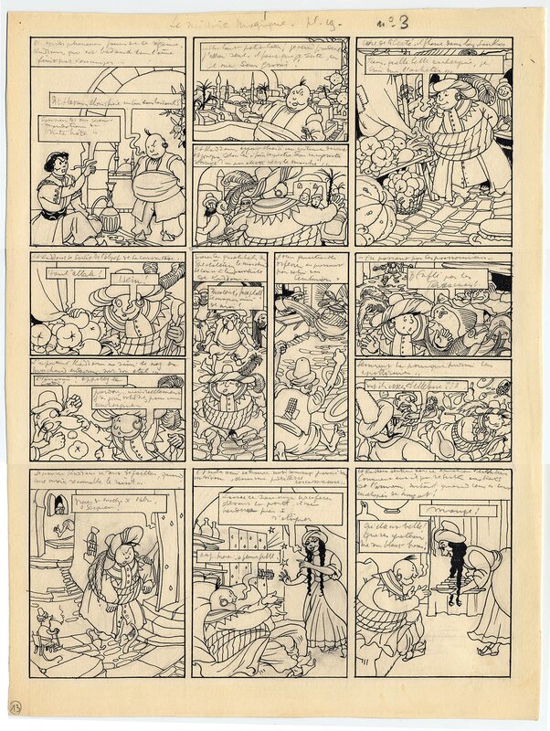 Jacques Laudy, Hassan & Kaddour, le Miroir Enchanté - Comic Strip
