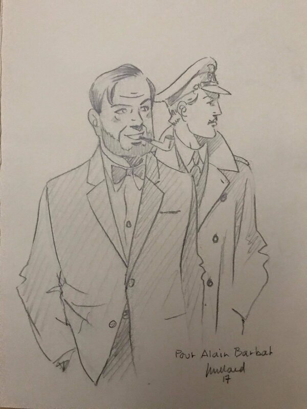 Blake et Mortimer by André Juillard - Original art