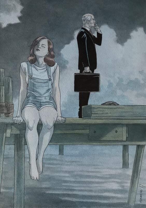Sara Lone by David Morancho - Original Illustration