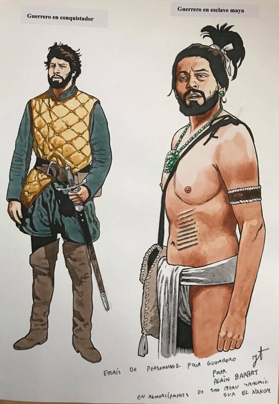 Jeronaton, Aquarelle originale Torton Elnakom - Comic Strip