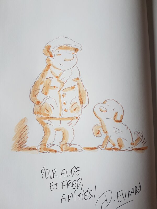Dédicace de Evrard dans Irena tome 3 - Sketch