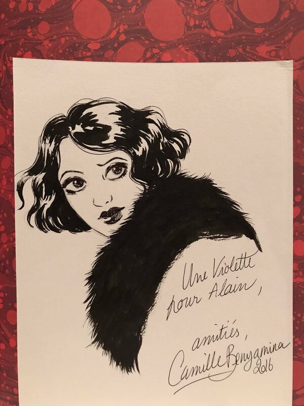 Violette by Camille Benyamina - Sketch