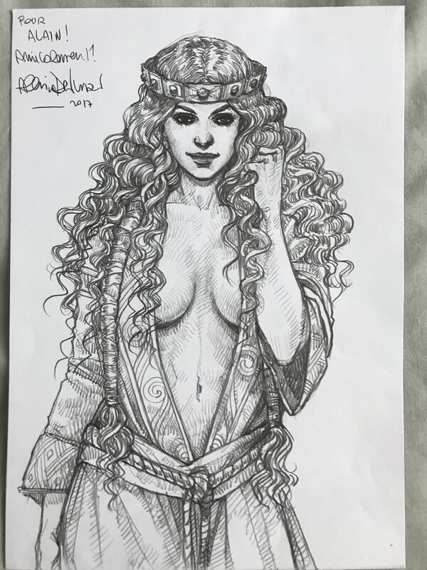 Frédégonde Alessia de Vincenzi - Original Illustration