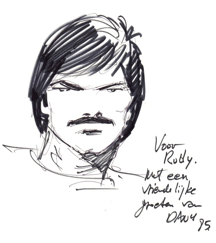 Dany -  Dédicace 1985 - Sketch