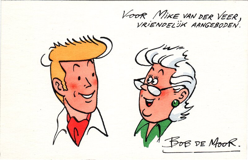 Dedicace Bob de Moor - Comic Strip