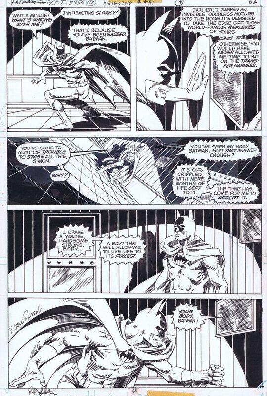 Jim Starlin, Philip Craig Russell, 1979-01 Starlin/Russel: Batman Detective Comics #481 p14 - Comic Strip