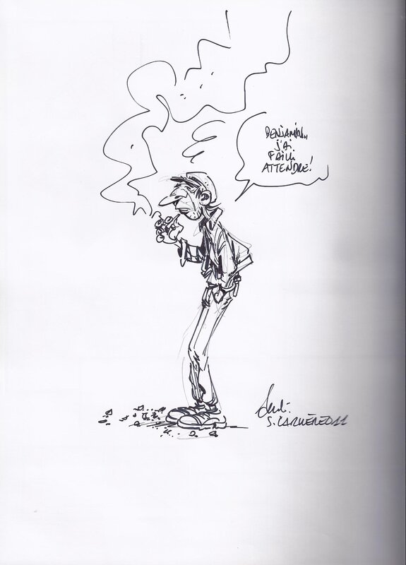 Léo Loden - T6 by Serge Carrère - Sketch
