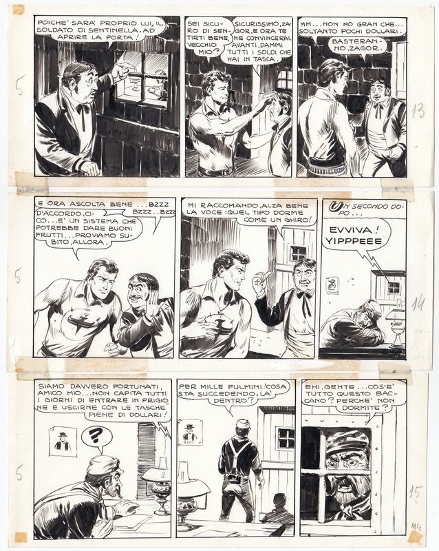 Fergal, Guido Nolitta, Zagor nº 1 - page 114 - Planche originale