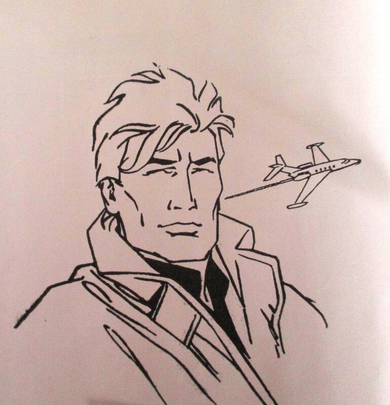 Largo & son jet by Philippe Francq - Sketch