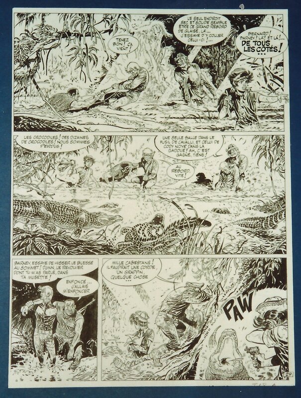 Hermann, La frontière de l'enfer. - Comic Strip