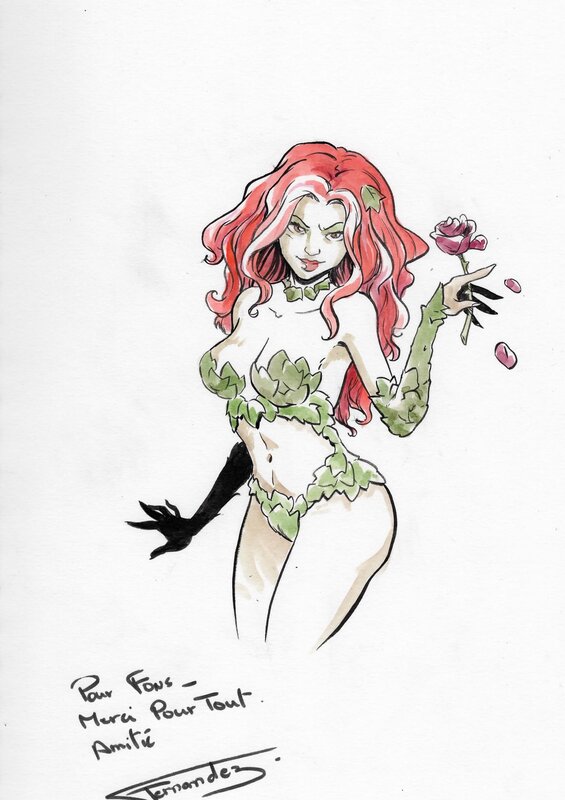 Cedric Fernandez Poison Ivy - Sketch