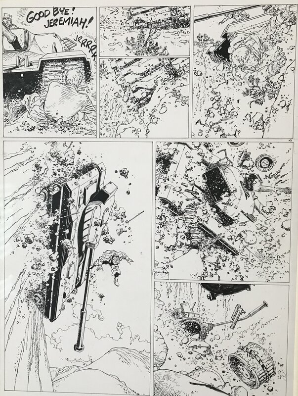 Hermann, Jeremiah - Ave Caesar - Planche 41 - Planche originale