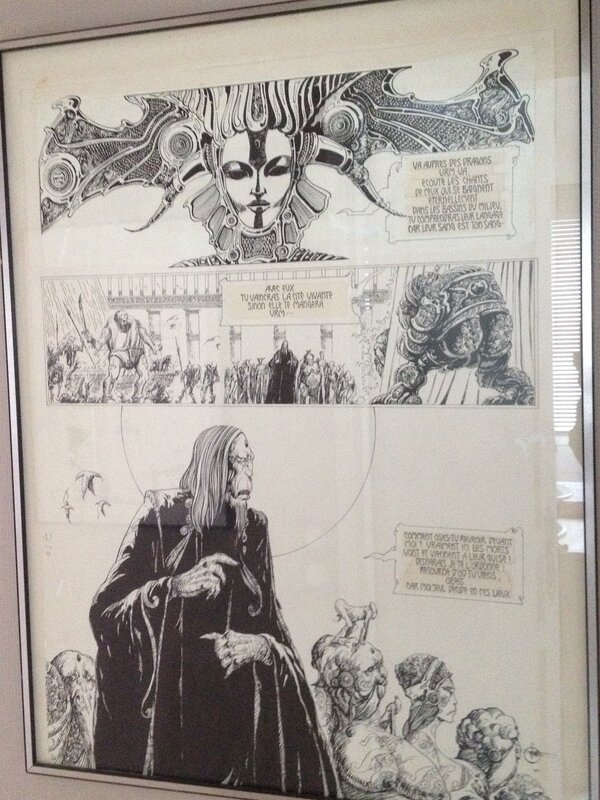 Urm le Fou Page 34 par Philippe Druillet - Planche originale