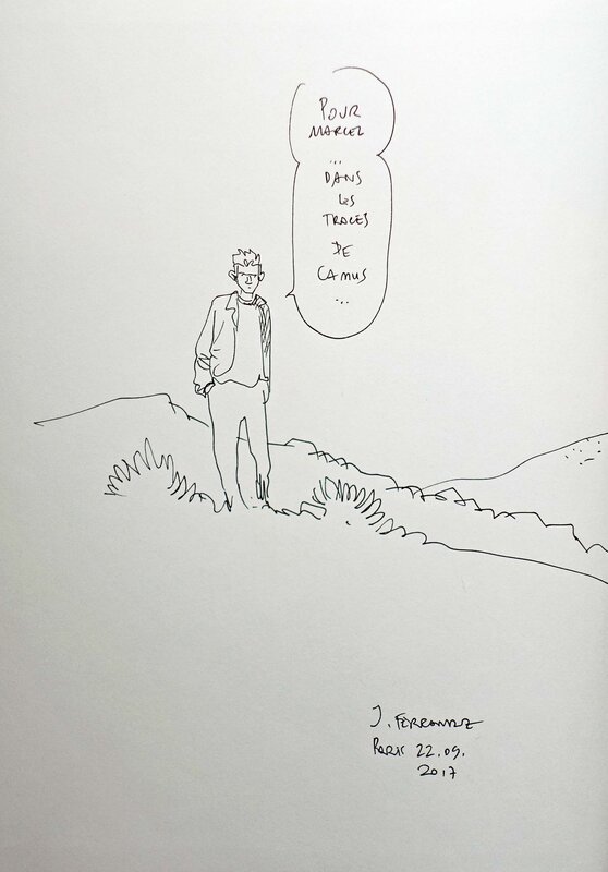L'Hôte by Jacques Ferrandez - Sketch