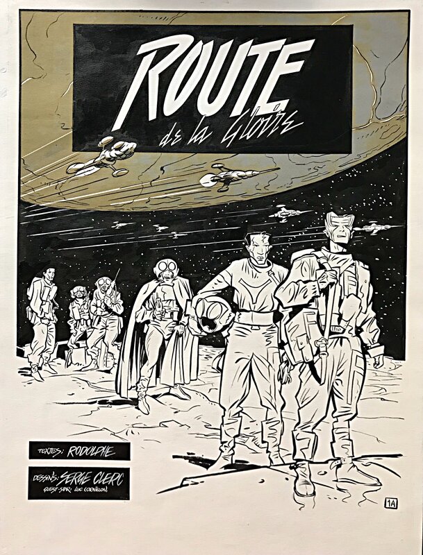 Serge Clerc, Luc Cornillon, Rodolphe, Route de la gloire p1 - Comic Strip