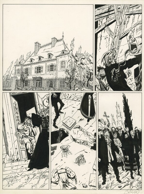 Adam Sarlech by Frédéric Bézian - Comic Strip