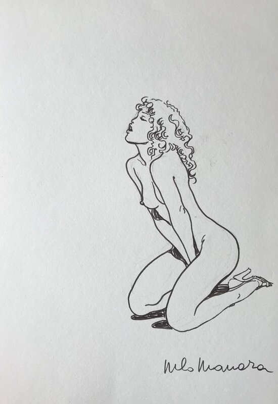 Kamasoutra by Milo Manara - Original Illustration