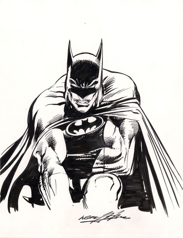 Batman by Neal Adams - Original Illustration