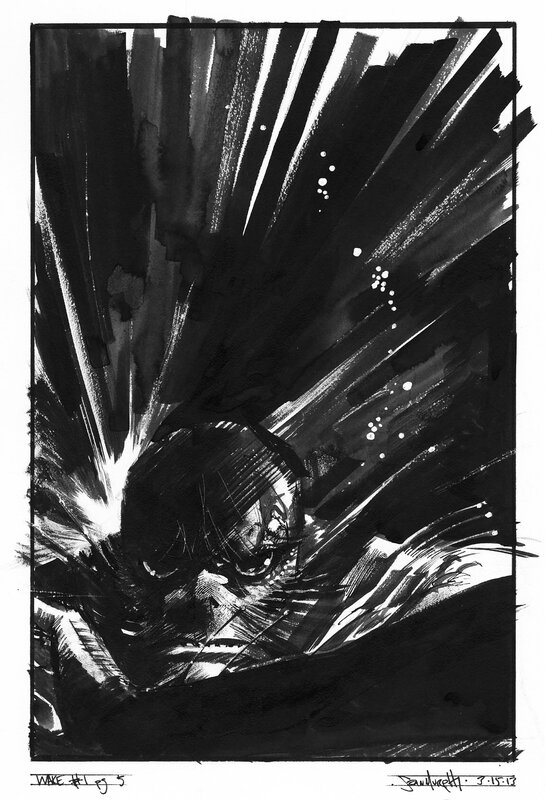 The Wake #1 Pg.3 par Sean Murphy - Planche originale