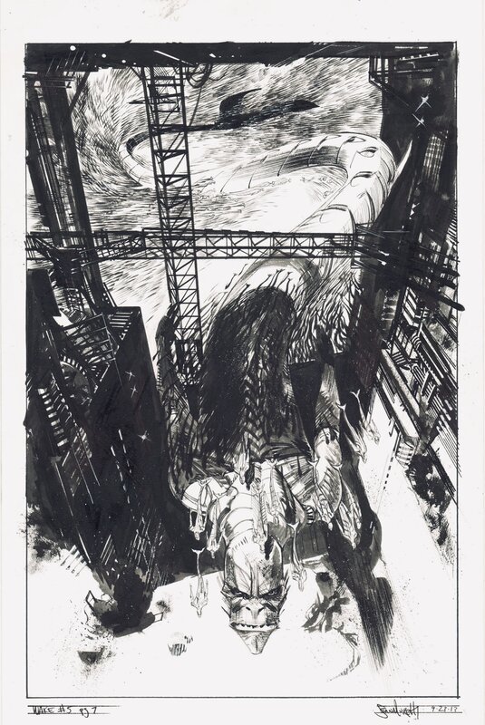 The Wake #5 Pg. 7 par Sean Murphy - Planche originale